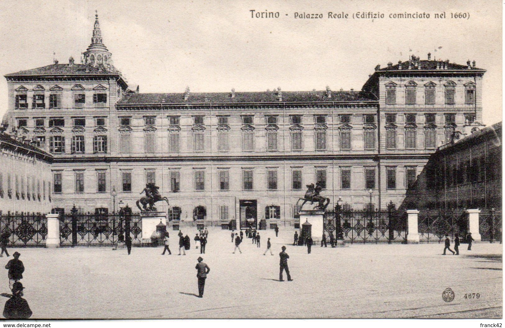 Italie. Torino. Palazzo Reale - Palazzo Reale