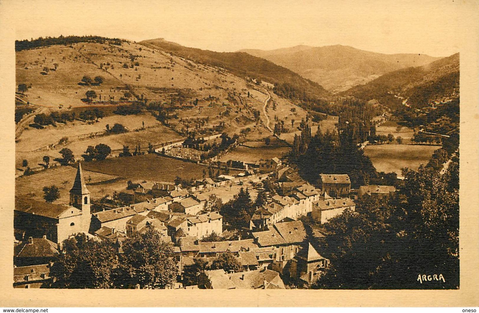 Lozère - Lot N° 166 - Lots en vrac - Lot divers du département de la Lozère - Lot de 20 cartes