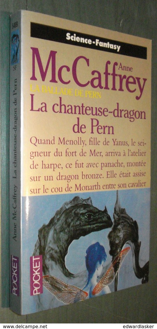 PRESSES POCKET SF 5499 : La Chanteuse-dragon De Pern (La Ballade De Pern) //Anne McCaffrey - EO Septembre 1993 - Presses Pocket