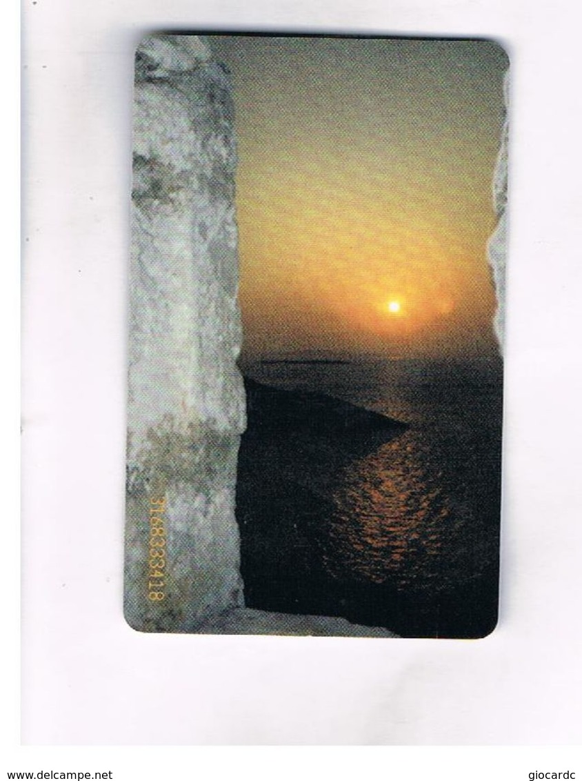 GRECIA (GREECE) -  1999 -  MARINE LANDSCAPE AT SUNSET   - USED - RIF.   26 - Greece