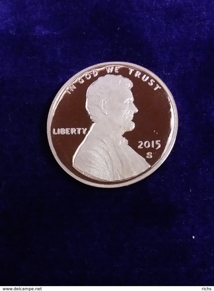 2015 Proof Lincoln Cent - 1959-…: Lincoln, Memorial Reverse