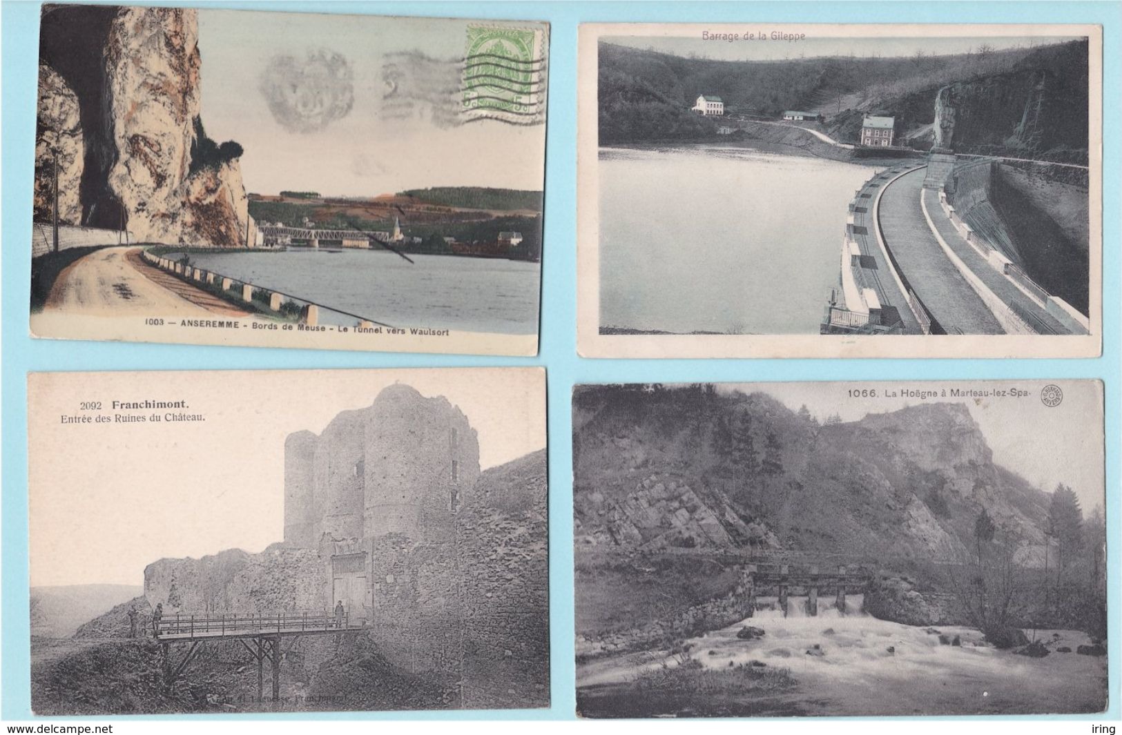 Beau Lot De 60 Cartes Postales De Belgique Wallonie  Mooi Lot Van 60 Postkaarten Van Belgie Wallonie - 15 Scans - 5 - 99 Postkaarten