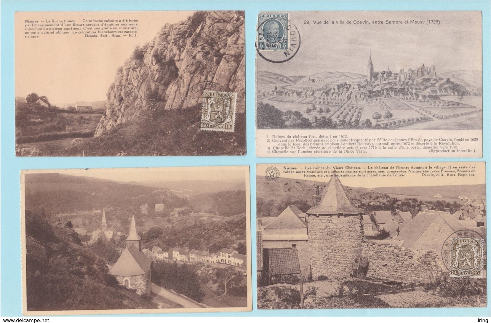 Beau Lot De 60 Cartes Postales De Belgique Wallonie  Mooi Lot Van 60 Postkaarten Van Belgie Wallonie - 15 Scans - 5 - 99 Postkaarten