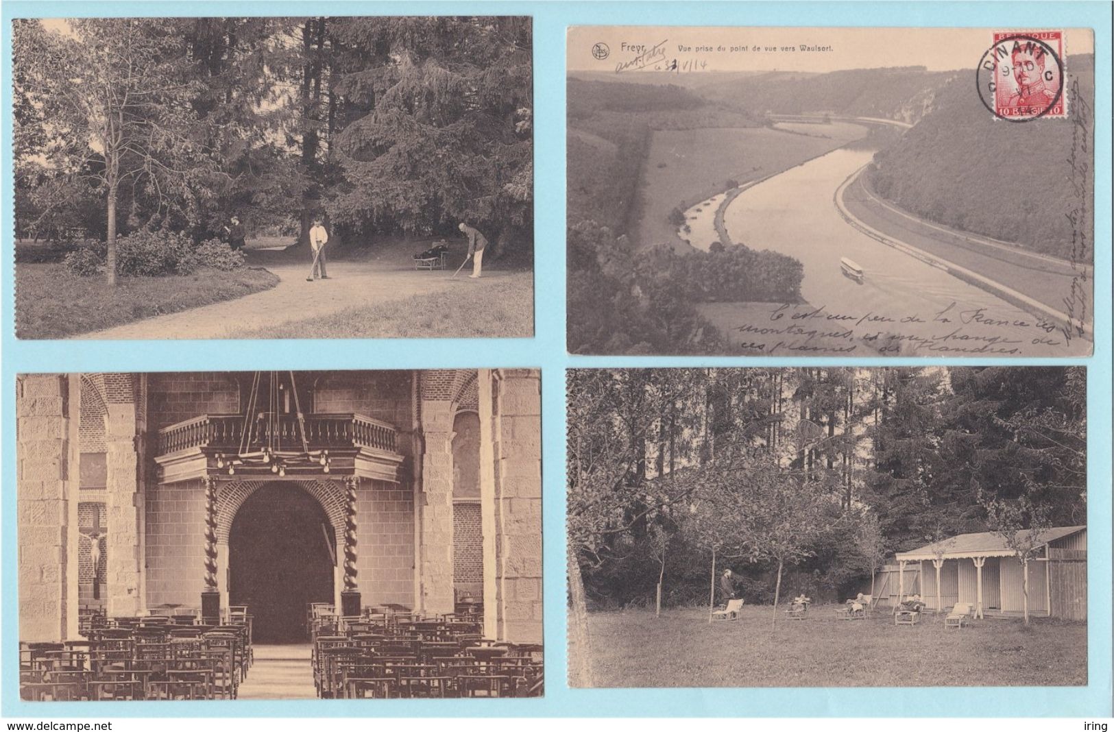 Beau lot de 60 cartes postales de Belgique Wallonie  Mooi lot van 60 postkaarten van Belgie Wallonie - 15 scans