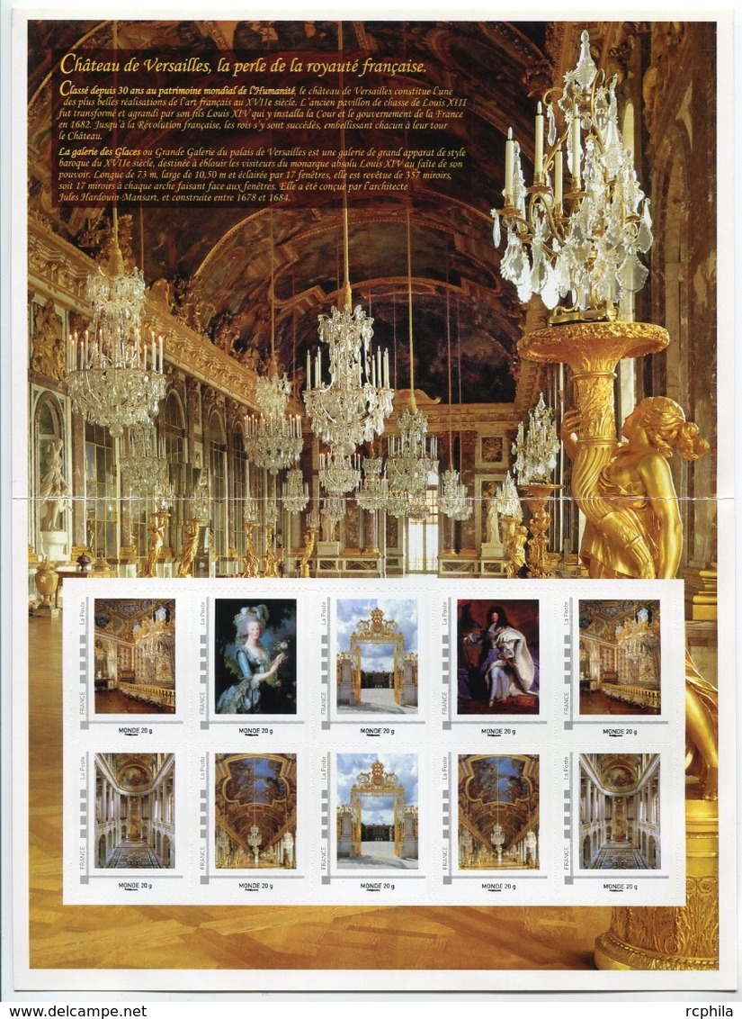 RC 7227 FRANCE COLLECTOR CHATEAU DE VERSAILLES AUTOADHÉSIFS NEUF ** - Collectors