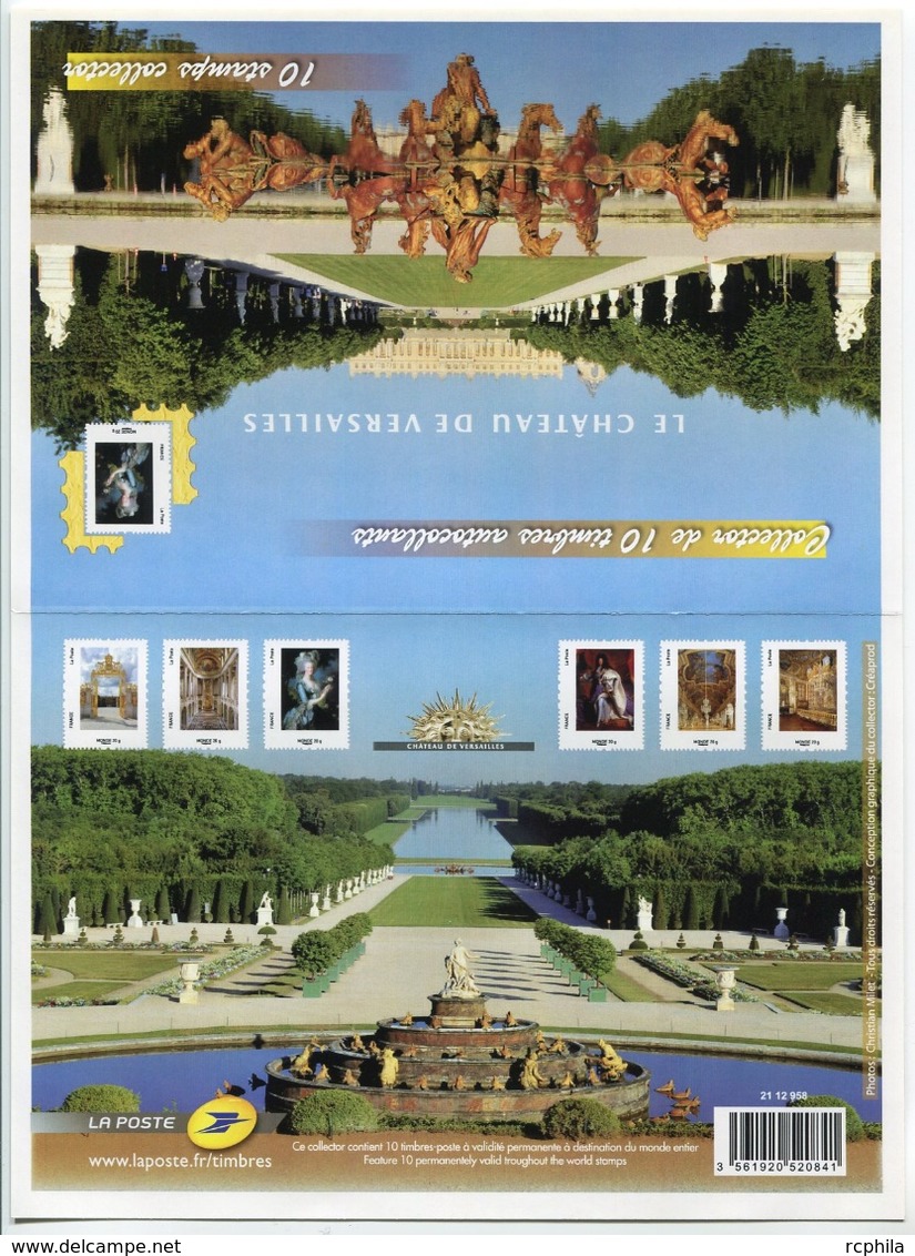 RC 7227 FRANCE COLLECTOR CHATEAU DE VERSAILLES AUTOADHÉSIFS NEUF ** - Collectors