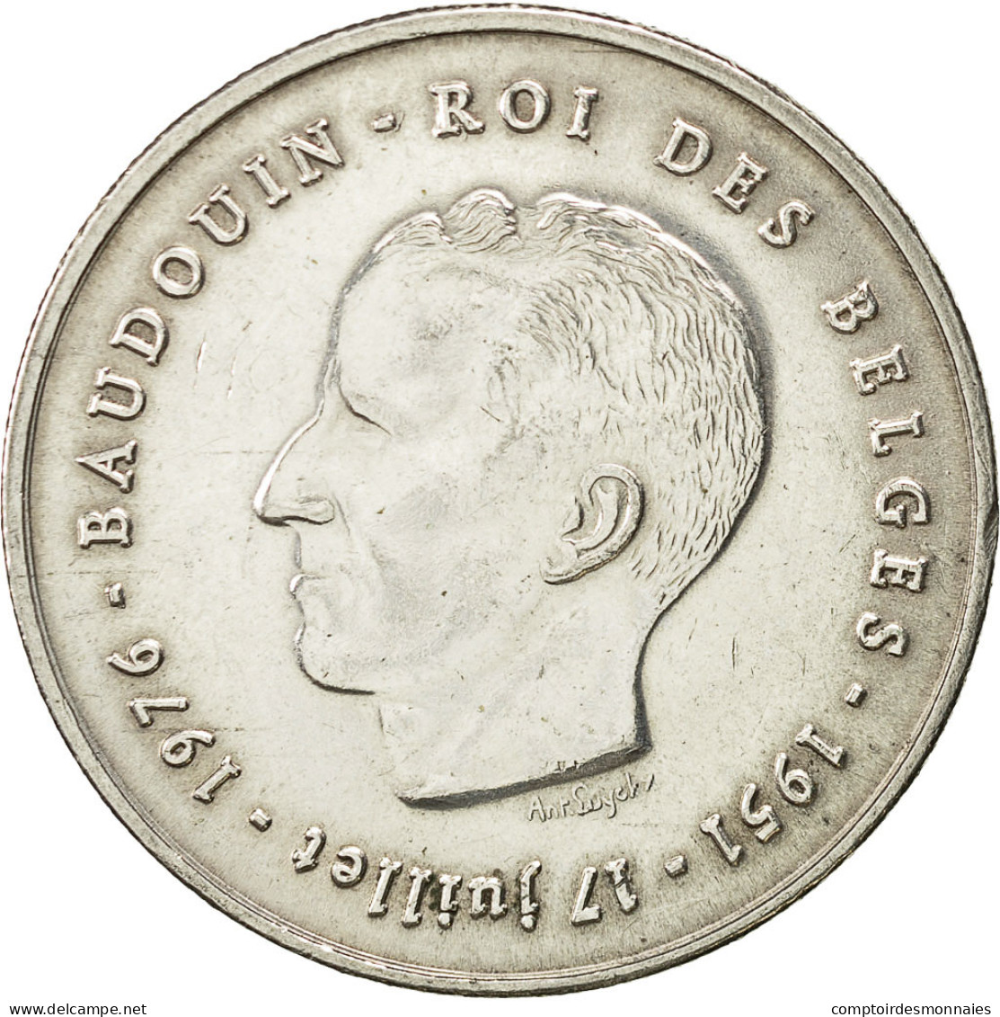 Belgique, 250 Francs, 250 Frank, 1976, Bruxelles, SPL, Argent, KM:157.2 - 250 Francs