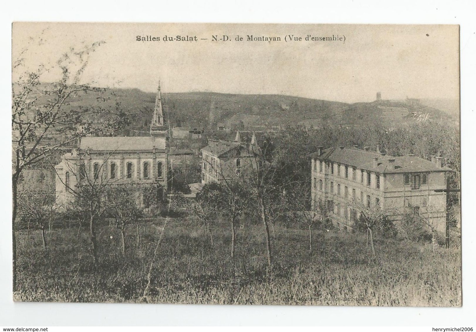 31 Haute Garonne Salies Du Salat Notre Dame De Montayan ( Vue D'ensemble ) - Salies-du-Salat