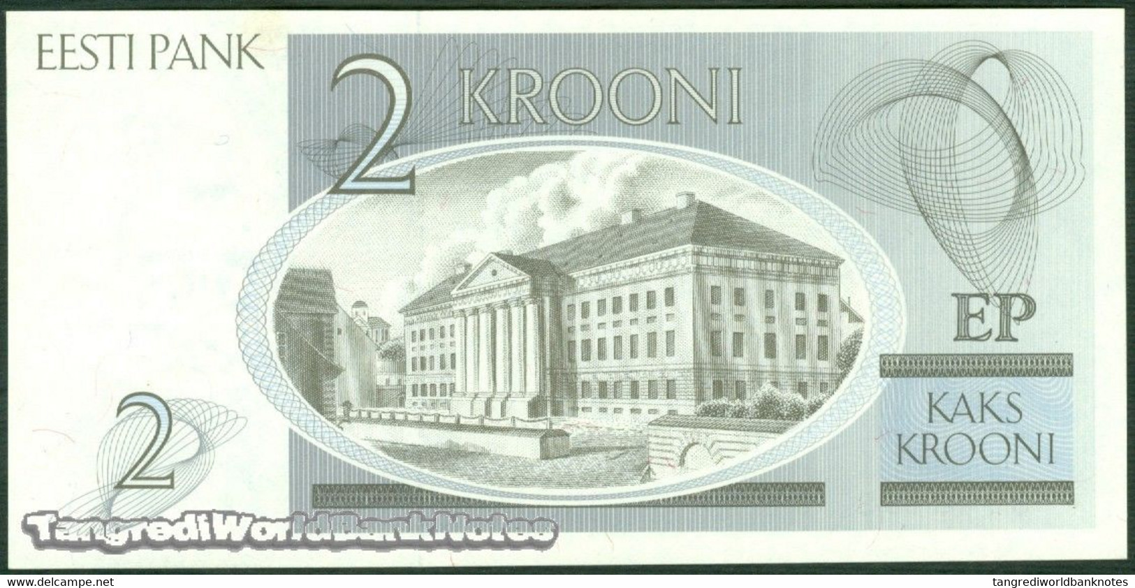 TWN - ESTONIA 70a - 2 Krooni 1992 Replacement * UNC - Estonie