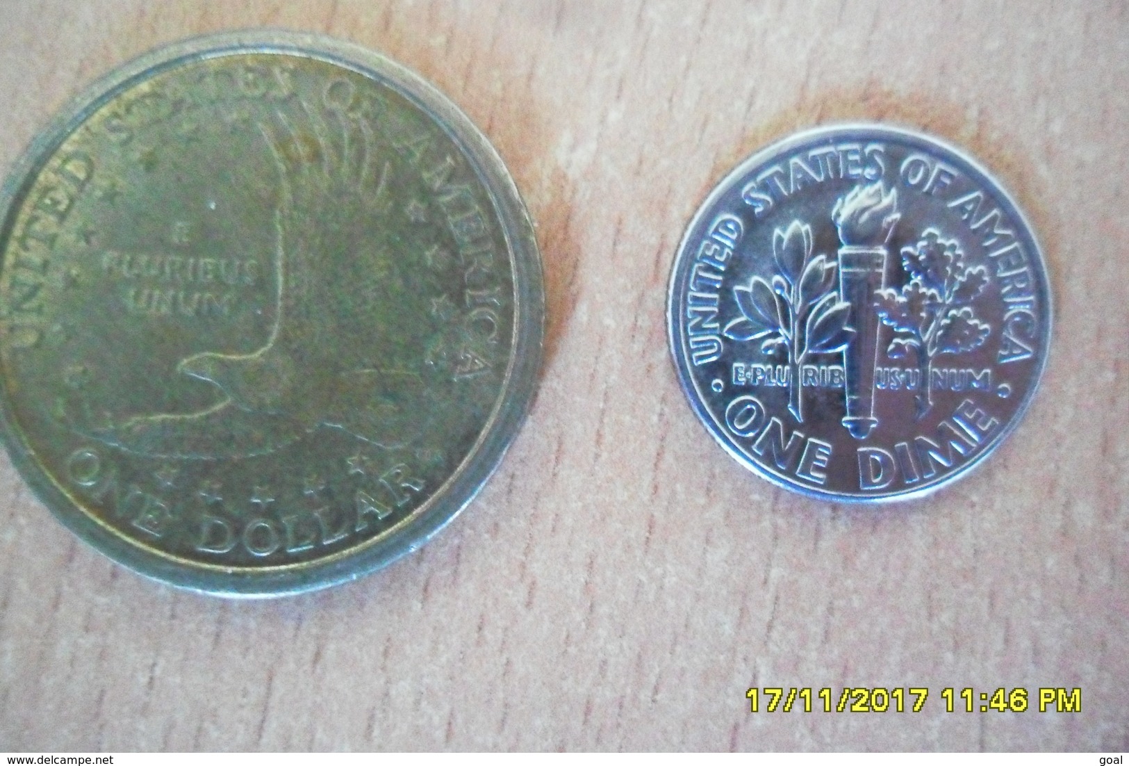 Lot De 2 Monnaies USA En TTB+ Et SUP. - 2000-…: Sacagawea