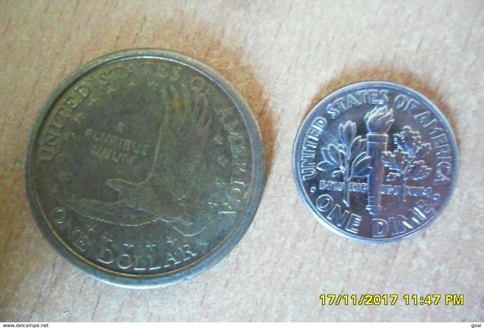 Lot De 2 Monnaies USA En TTB+ Et SUP. - 2000-…: Sacagawea