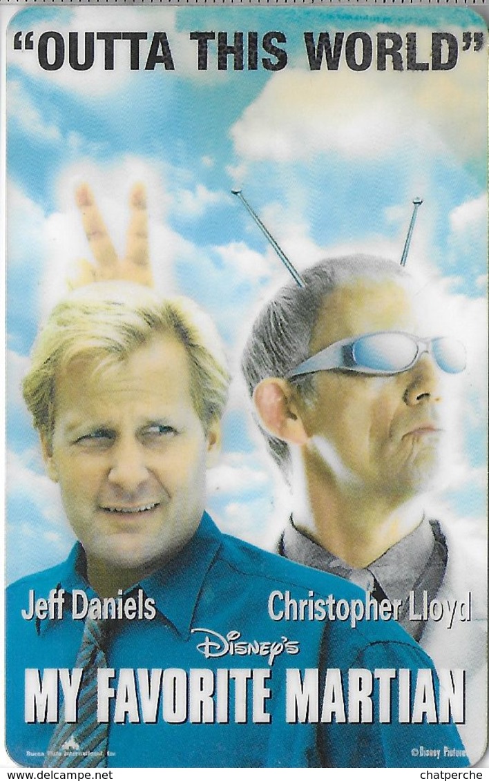 THAÏLANDE CINECARTE PHONECARD CARTE BANDE MAGNETIQUE MY FAVORITE MARTIAN  04/2000  MAJOR CINEPLEX - Thailand