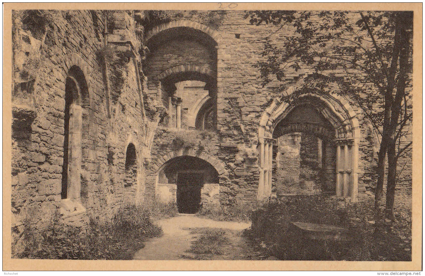 Villers-La-Ville -  Abbaye De Villers - Porte Trilobée Et Entrée De La Crypte - Villers-la-Ville