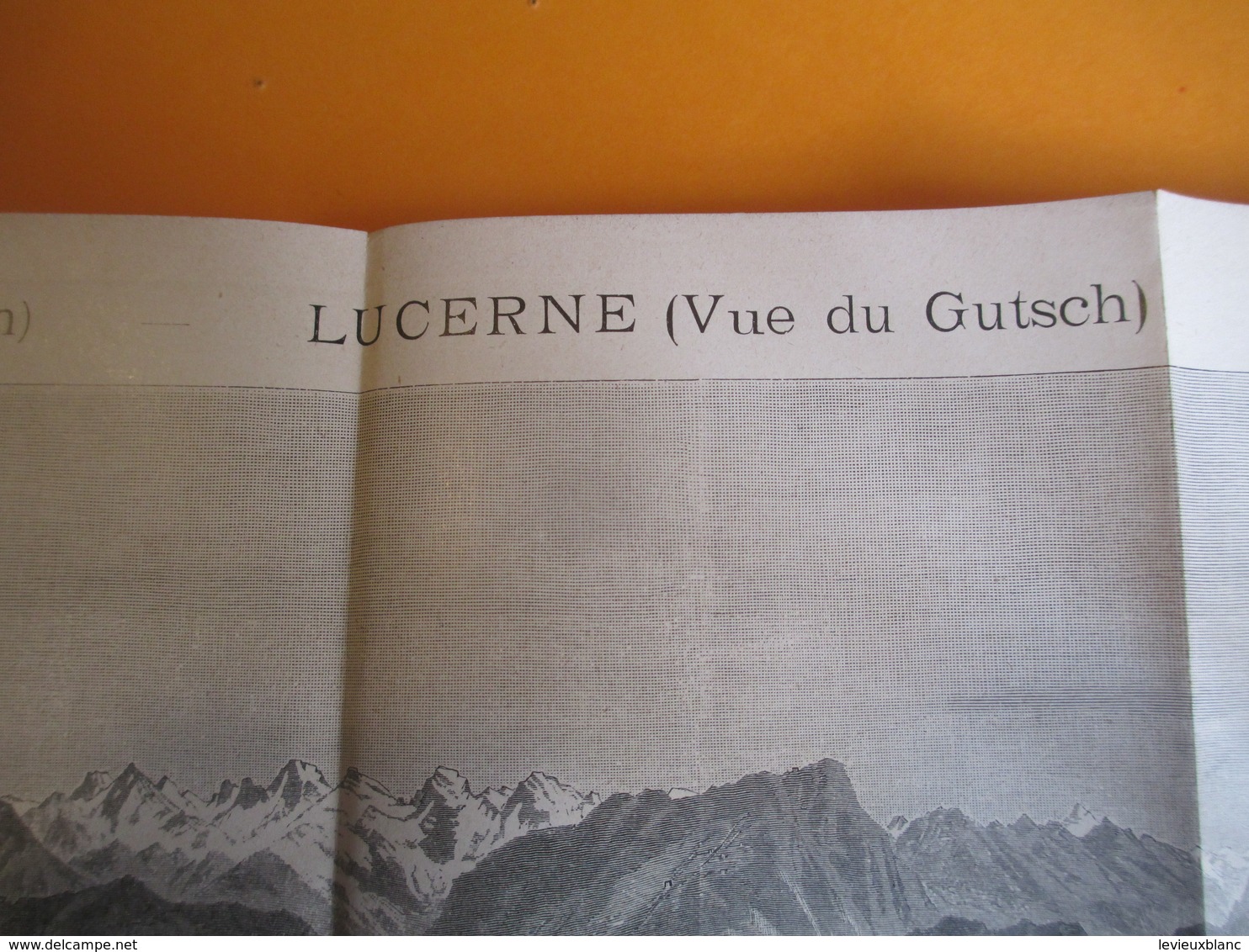 Guide /LUCERNE/Suisse/Lac Des 4 Cantons Et Leurs Environs/Hotel Les Balances/Souvenir/HEER/Raeber Fréres/ 1898    PGC159 - Géographie