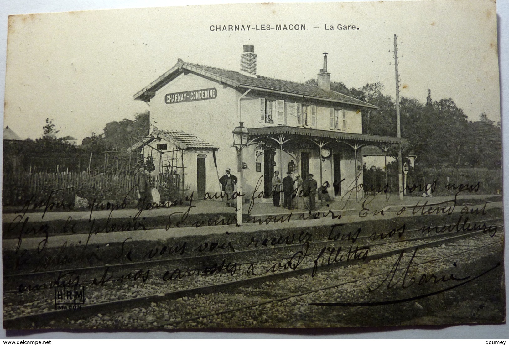 LA GARE - CHARNAY LES MACON - Autres & Non Classés