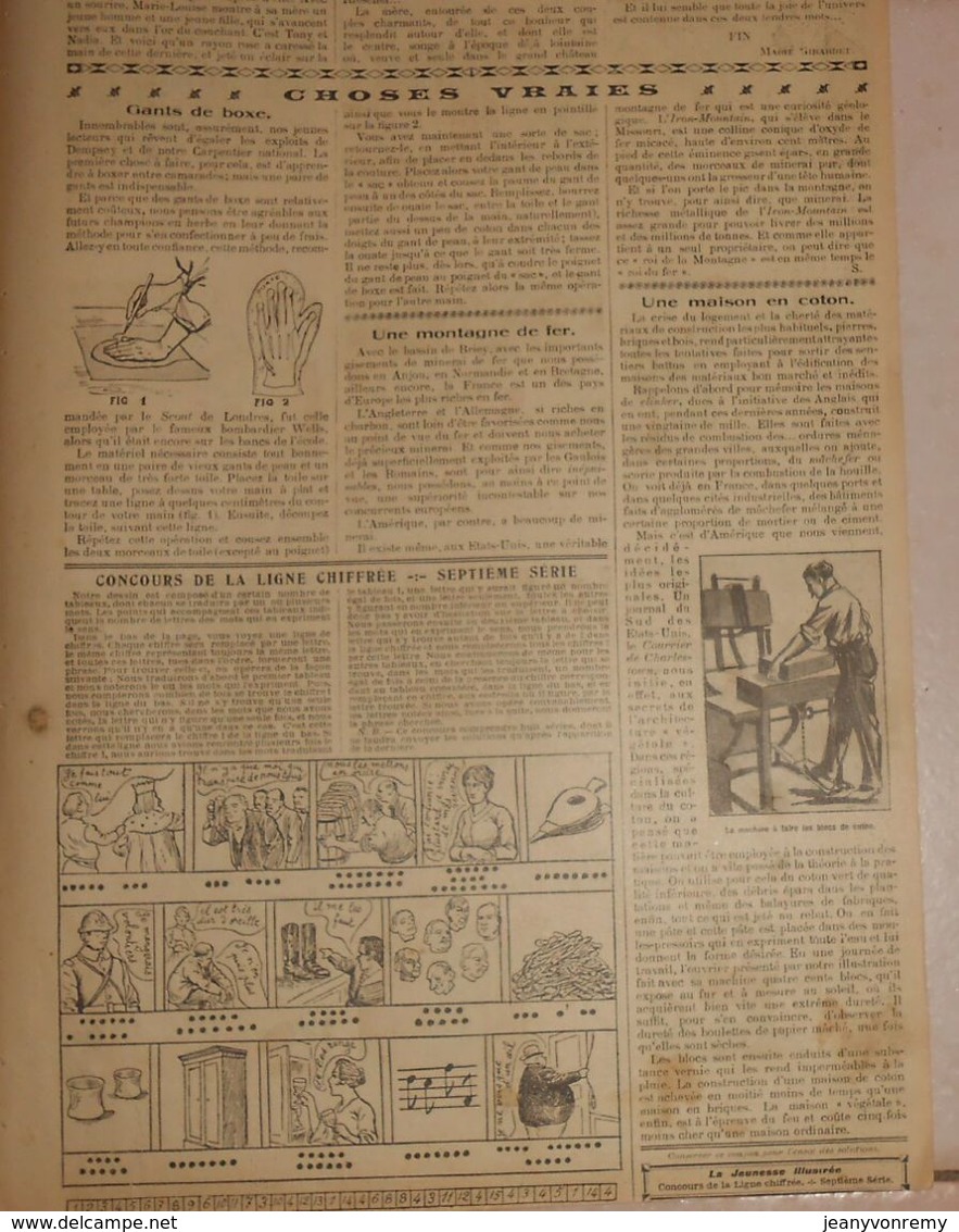 La Jeunesse Illustrée. N° 943. 20 Novembre 1921. - Jeunesse Illustrée, La