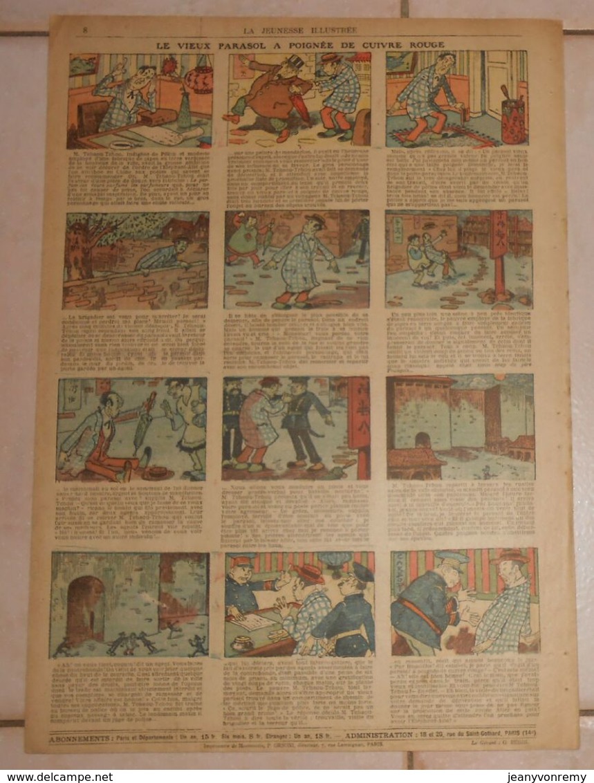 La Jeunesse Illustrée. N° 944. 6 Novembre 1921. - Jeunesse Illustrée, La