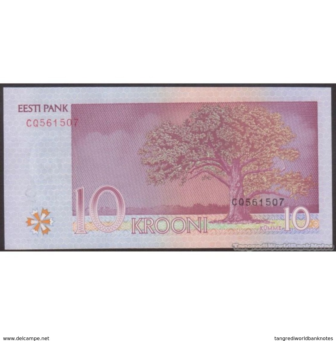 TWN - ESTONIA 86a - 10 Krooni 2006 Prefix CQ UNC - Estonia