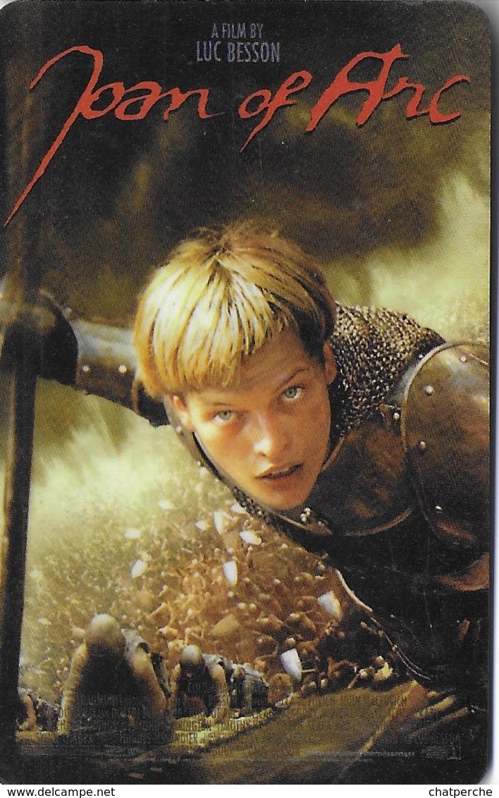 THAÏLANDE CINECARTE PHONECARD CARTE BANDE MAGNETIQUE JOAN OF ARC JEANNE D'ARC 02/2001  MAJOR CINEPLEX - Thaïlande