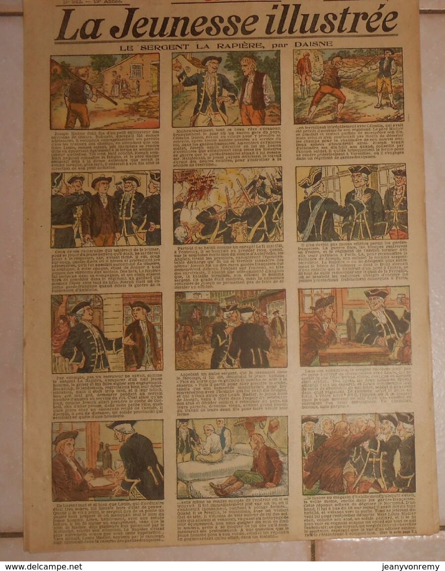 La Jeunesse Illustrée. N° 942. 23 Octobre 1921. - Jeunesse Illustrée, La