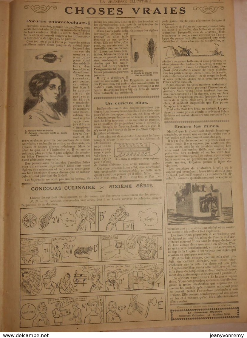 La Jeunesse Illustrée. N° 935. 4 Septembre 1921. - Jeunesse Illustrée, La