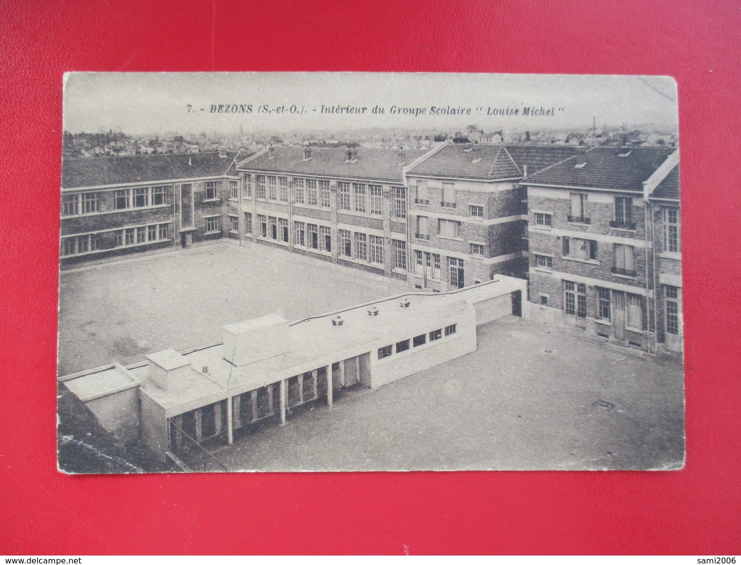 CPA 95 BEZONS INTERIEUR DU GROUPE SCOLAIRE "LOUISE MICHEL" - Bezons