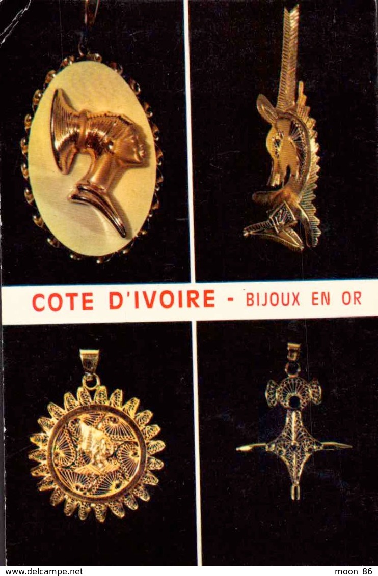 AFRIQUE - REPUBLIQUE DE LA COTE D'IVOIRE - BIJOUX EN ORD - ARTISANAT - Côte-d'Ivoire