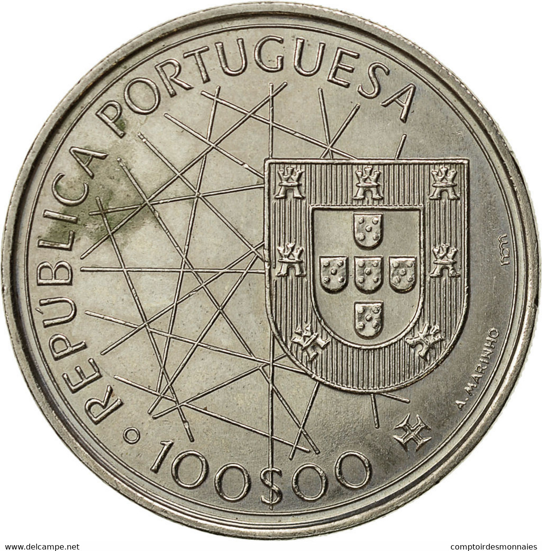 Portugal, 100 Escudos, 1989, TTB, Copper-nickel, KM:648 - Portugal