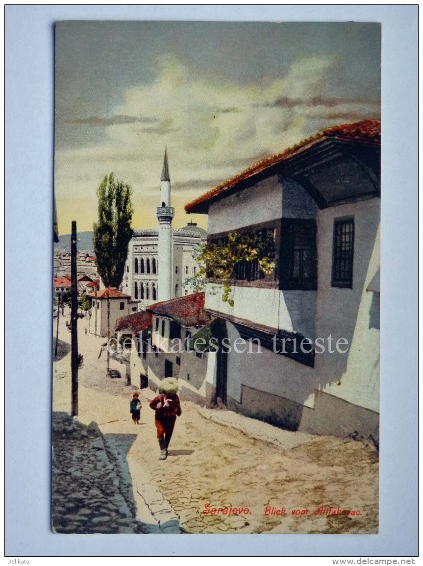 MOSCHEA MOSQUE ISLAM MUSLIM SARAIEVO SARAJEVO Kuk K.u.k. Alifakovac Bosnia Erzegovina - Islam