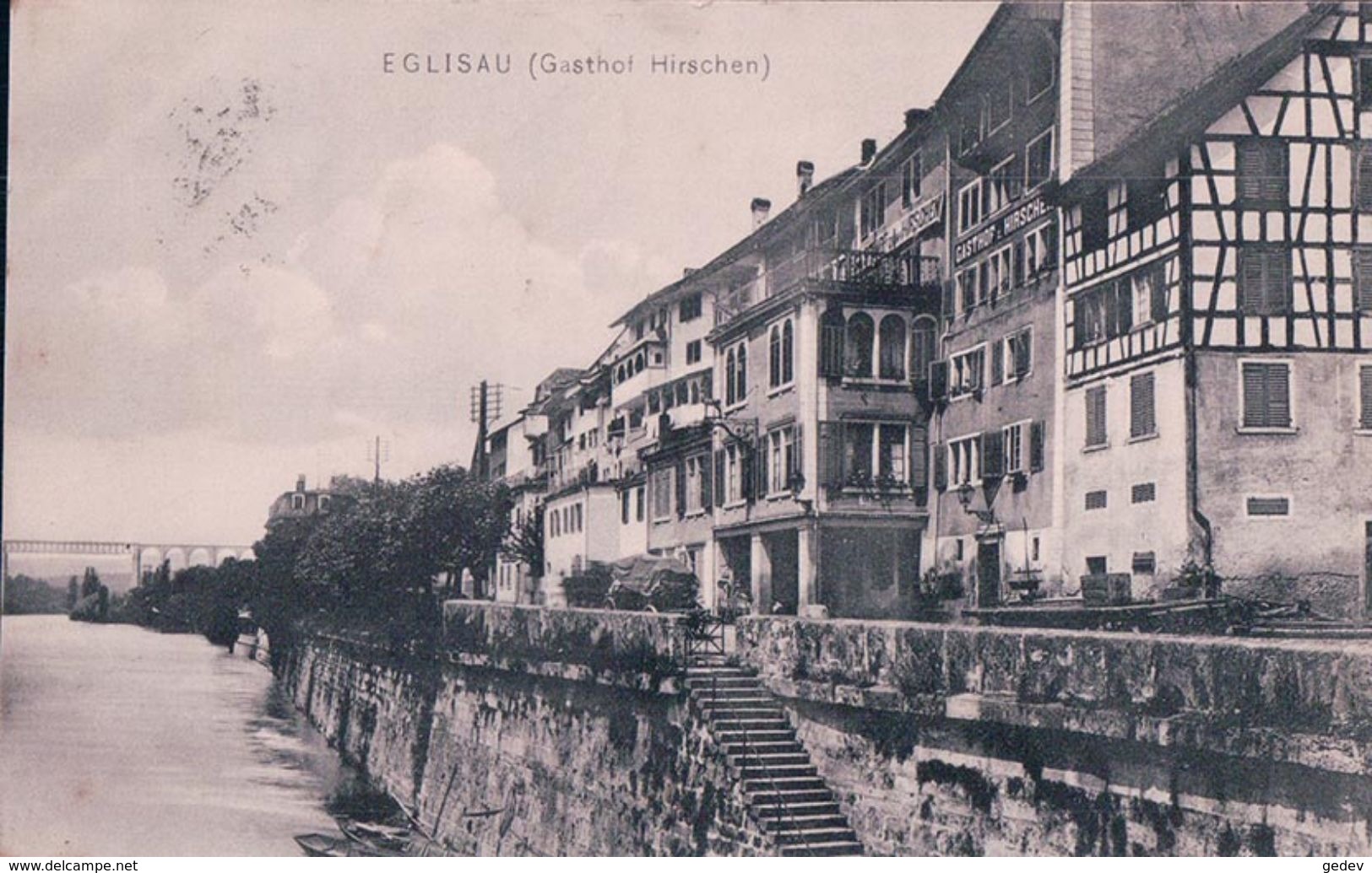 Eglisau, Gasthof Hirschen (9.10.1912) - Eglisau