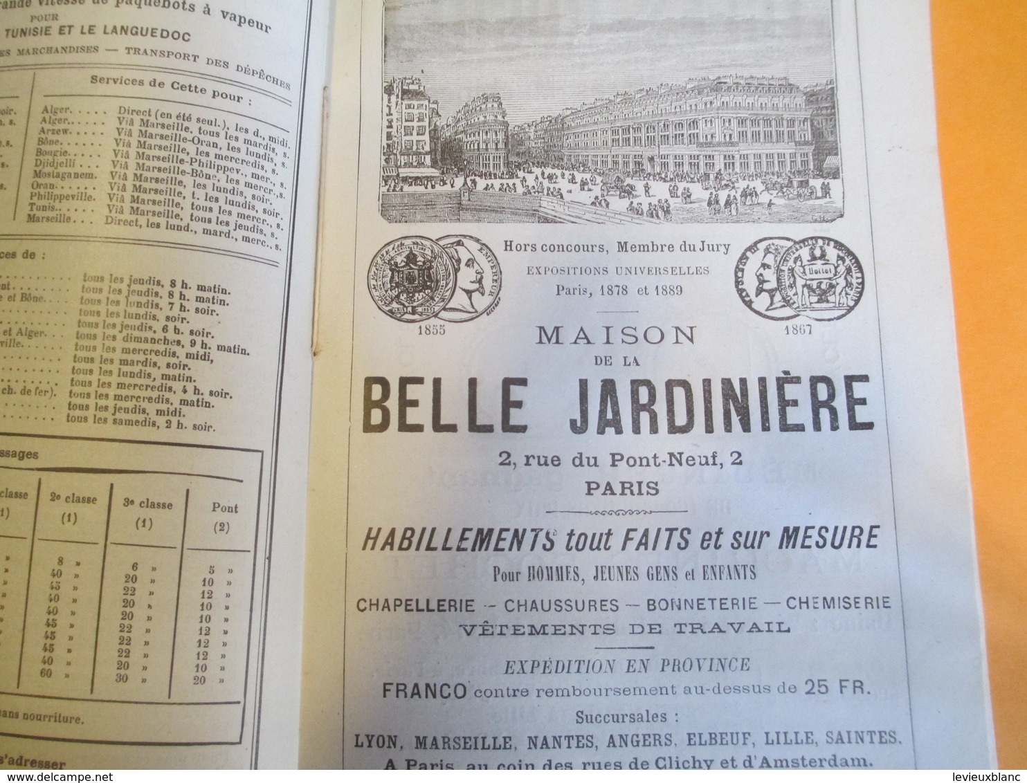 Joanne/Guide Voyageur Train / France /Réseau OUEST/Normandie-Bretagne-Maine & Perche/Librairie Hachette/ 1892 PGC161