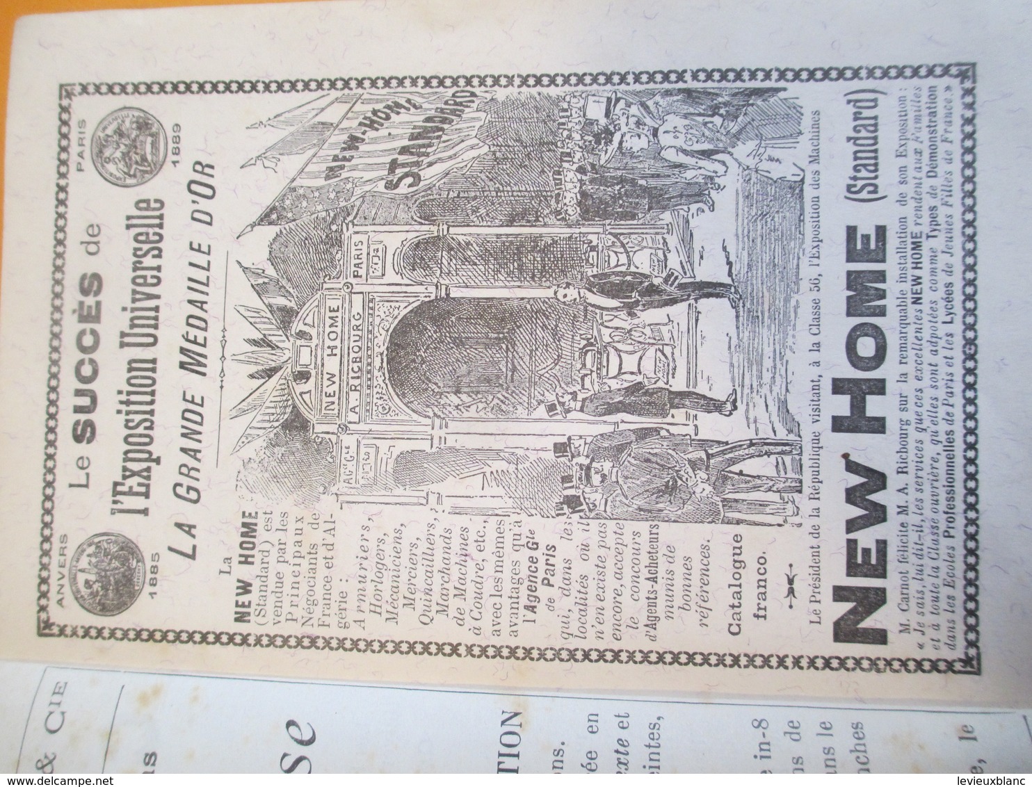 Joanne/Guide Voyageur Train / France /Réseau OUEST/Normandie-Bretagne-Maine & Perche/Librairie Hachette/ 1892 PGC161