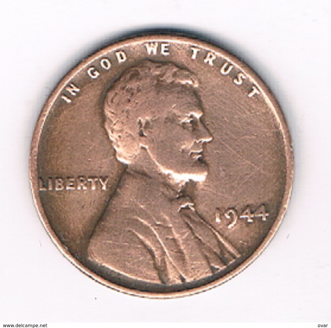 ONE CENT 1944  USA /1042G/ - 1909-1958: Lincoln, Wheat Ears Reverse