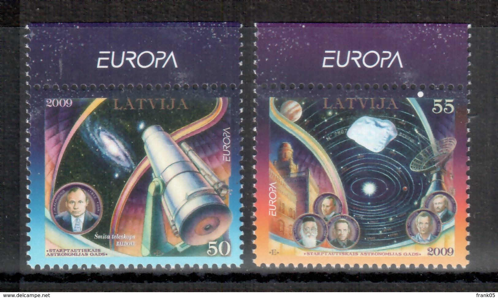 Lettland / Latvia / Lettonie 2009 Satz/set EUROPA ** - 2009