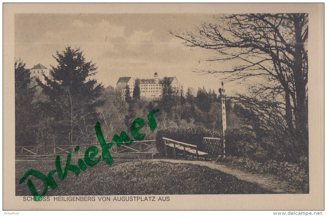 Schloss Heiligenberg, Vom Augustplatz Aus, Um 1918 - Markdorf