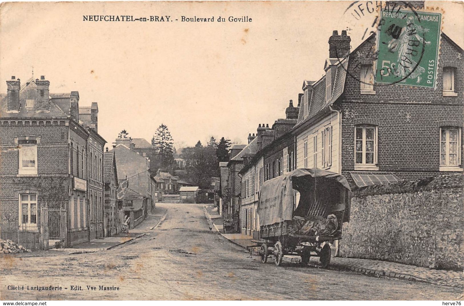 NEUFCHATEL EN BRAY - Boulevard Du Goville - Neufchâtel En Bray