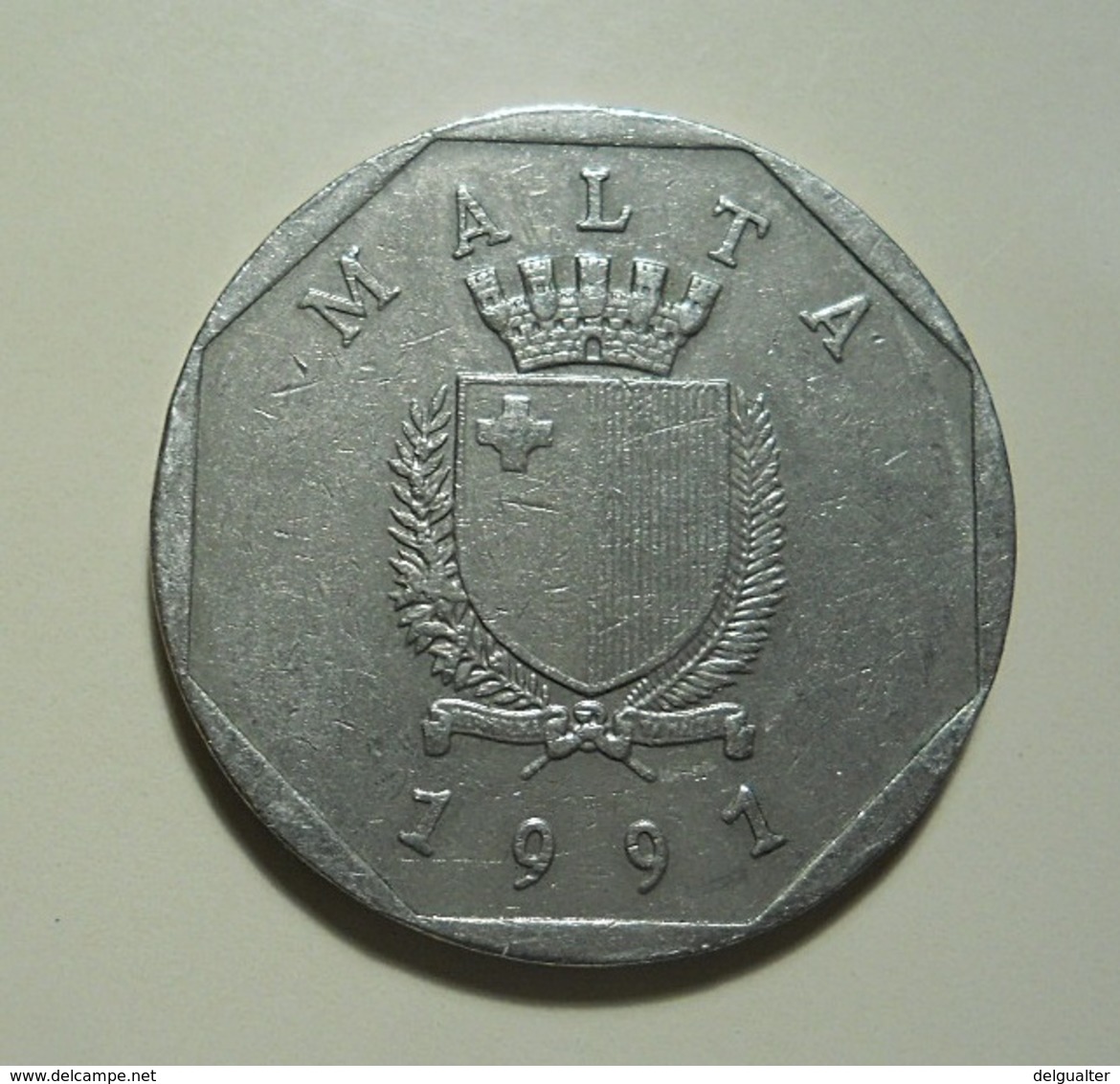 Malta 50 Cents 1991 - Malta