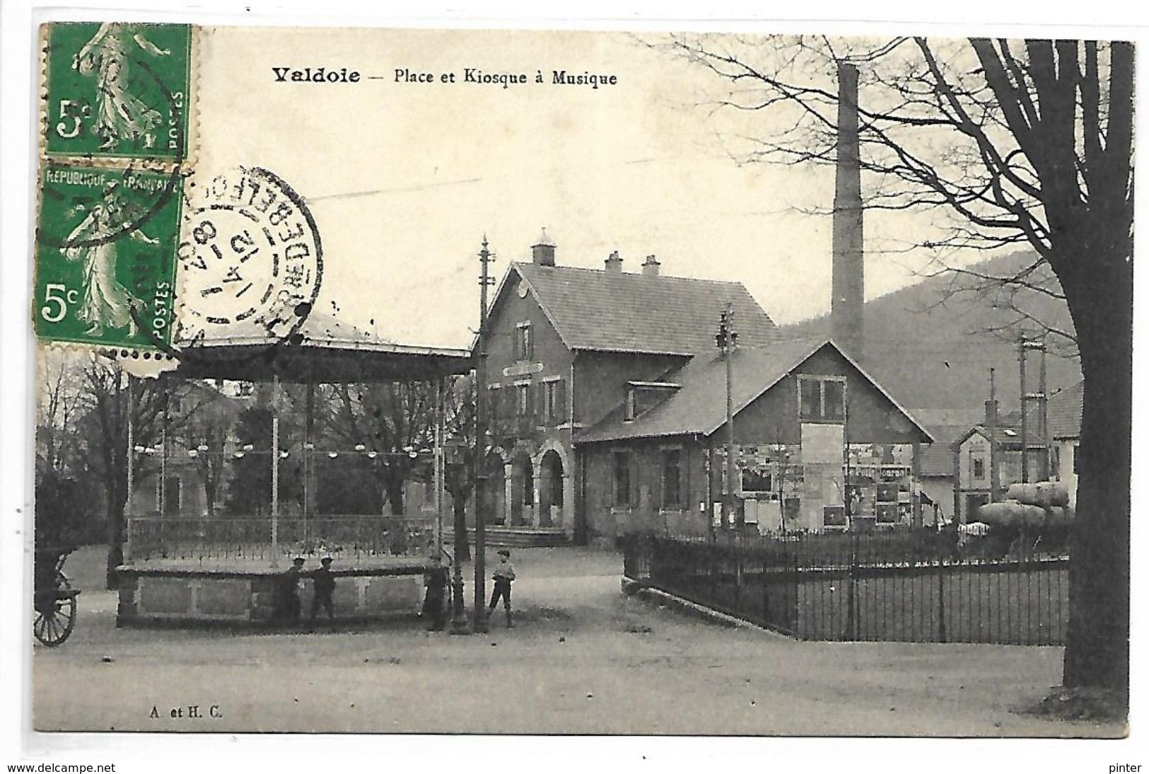 VALDOIE - Place Et Kiosque à Musique - Valdoie