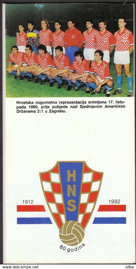 Croatian Football Federation 80 Years - Slav Languages