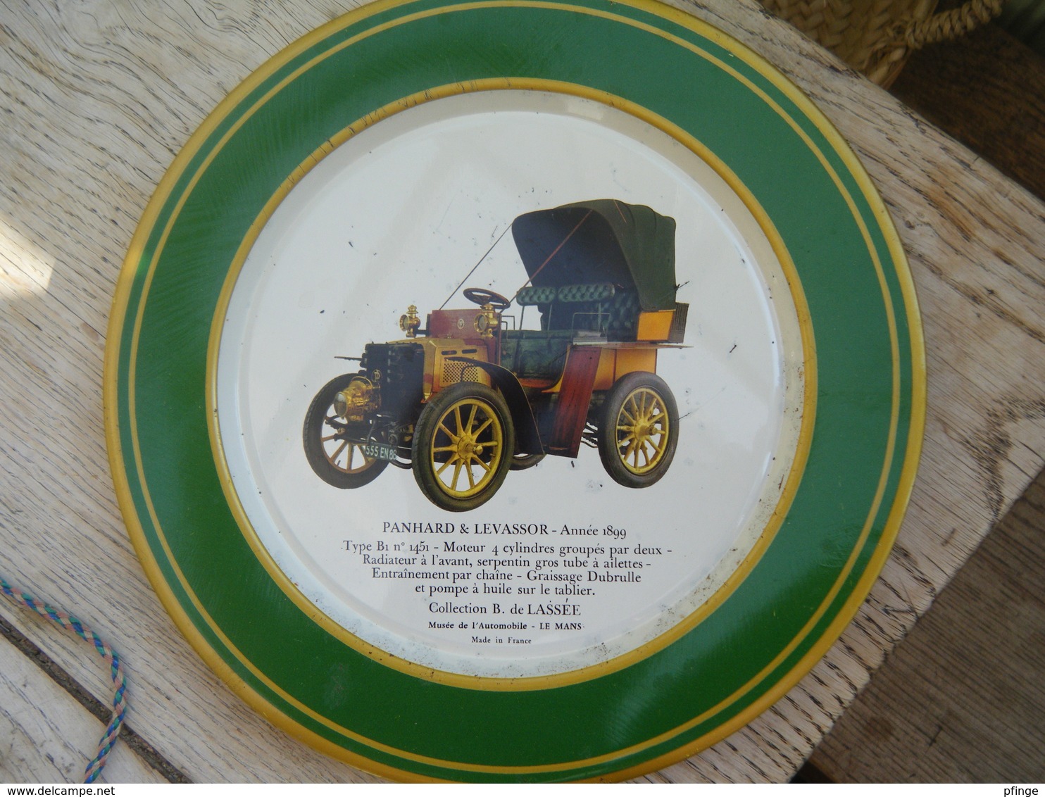 Assiette SHELL - Panhard & Levassor - Piatti