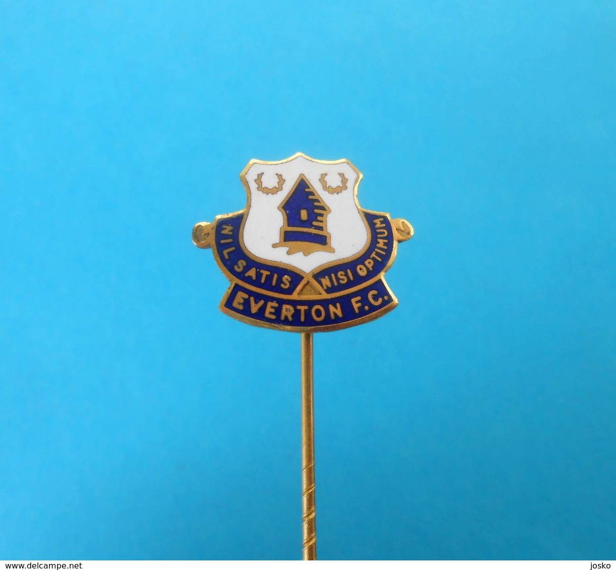 EVERTON FC - England Football Soccer Club Vintage Enamel Pin Badge Fussball Calcio Futbol Futebol Foot Foot-ball British - Football