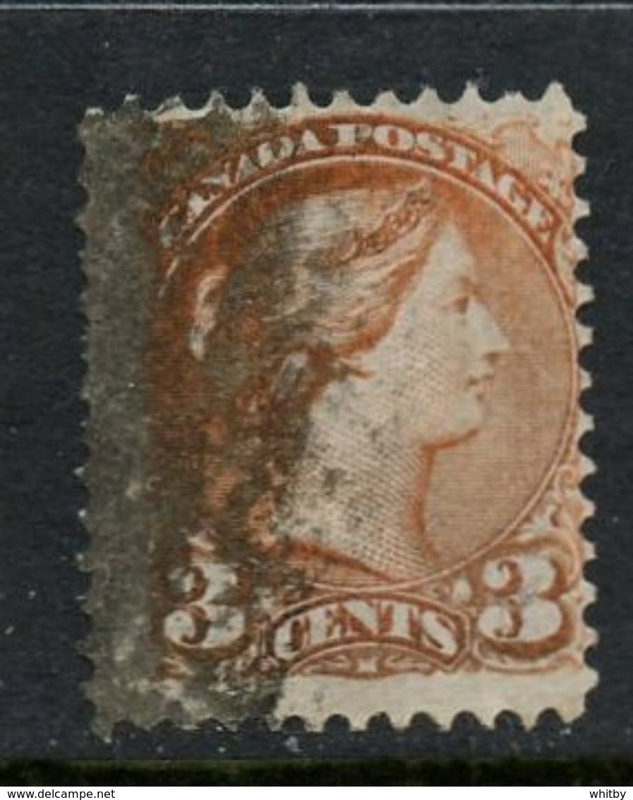 Canada 1873 3c Queen Victoria Issue  #37e  Perf 11 1/2 X 12 - Used Stamps