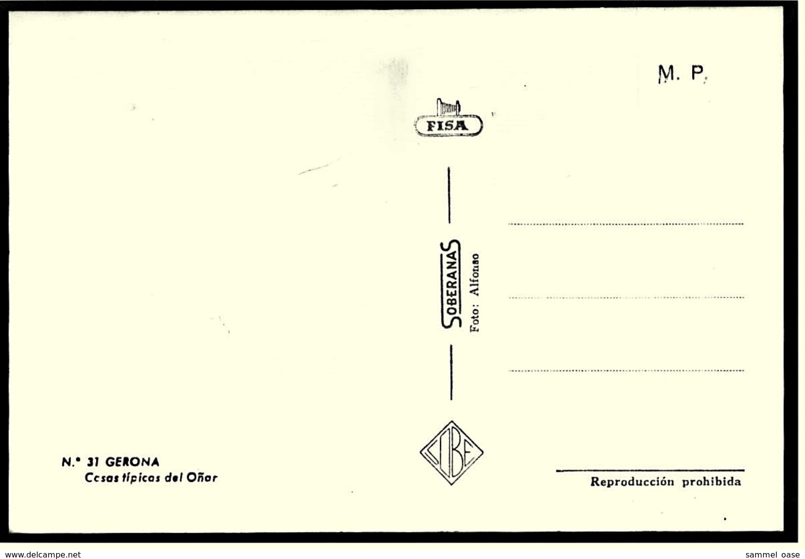 Gerona  -  Cosas Tipicas Del Onar  -  Ansichtskarte Ca.1965   (8265) - Gerona