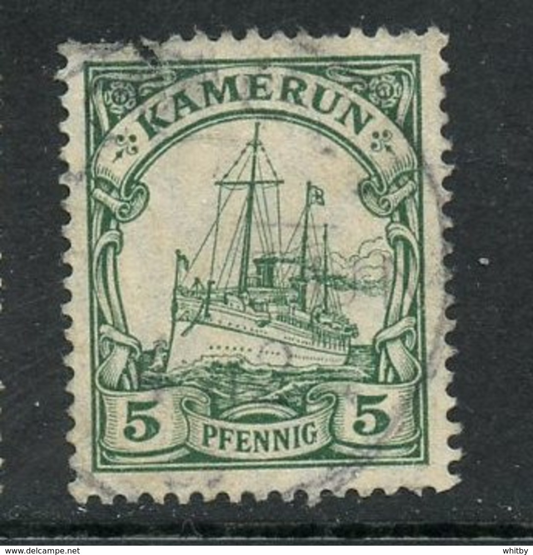 Cameroun 1905 5pf Kaisers Yacht Issue  #21 - Cameroun