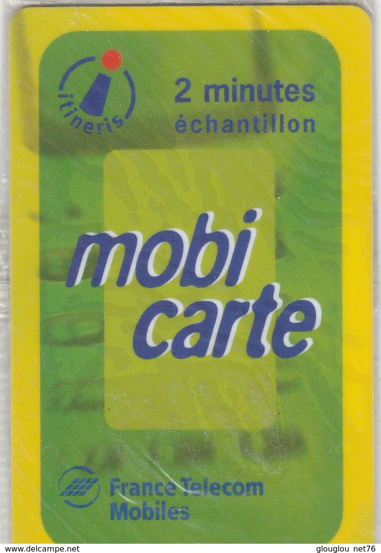 MOBICARTE  2 MINUTES  ECHANTILLON..NEUVE SOUS BLISTER - Mobicartes (recharges)