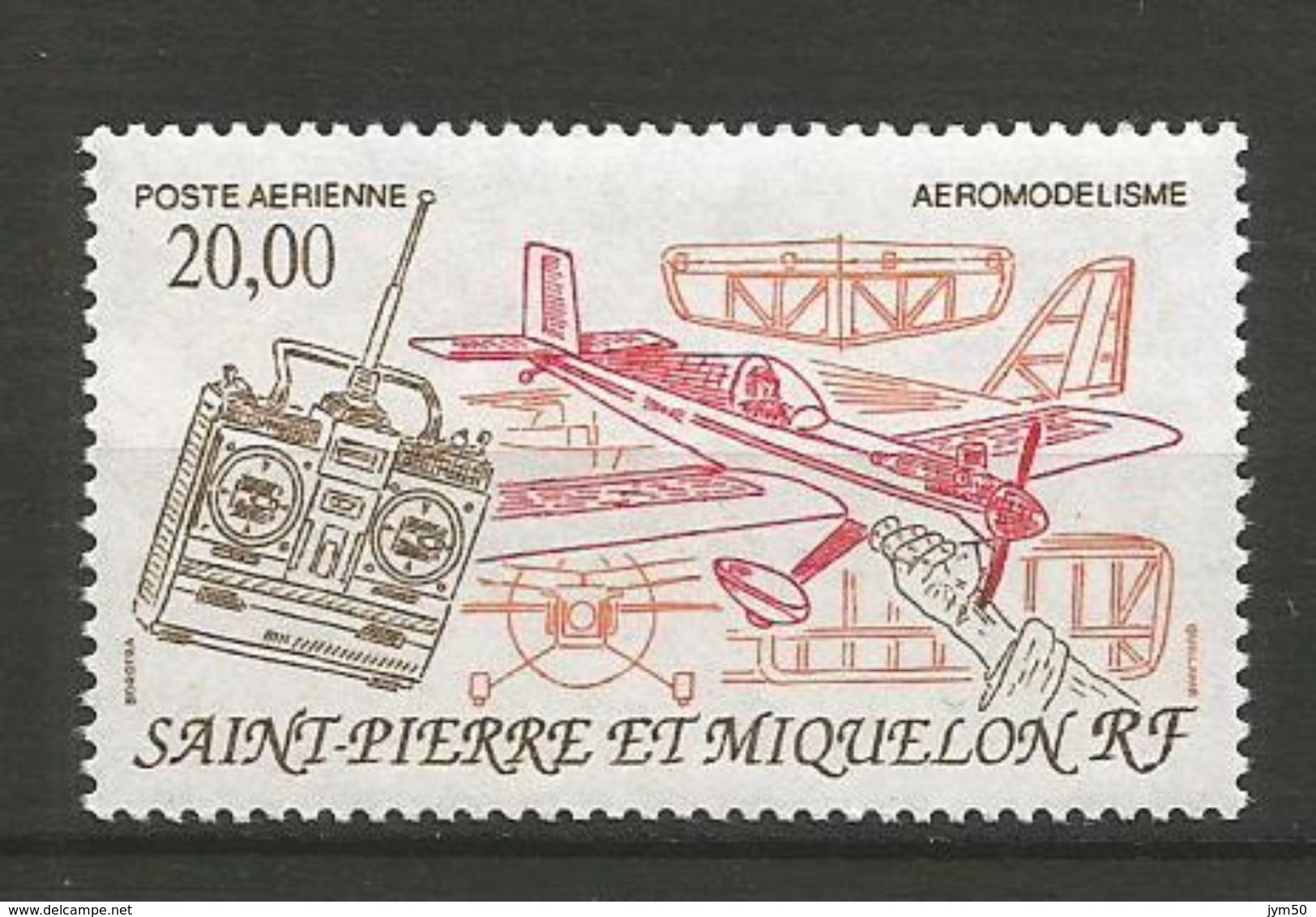 SAINT PIERRE ET MIQUELON  POSTE  AERIENNE   1992   N°   71   N** - Unused Stamps