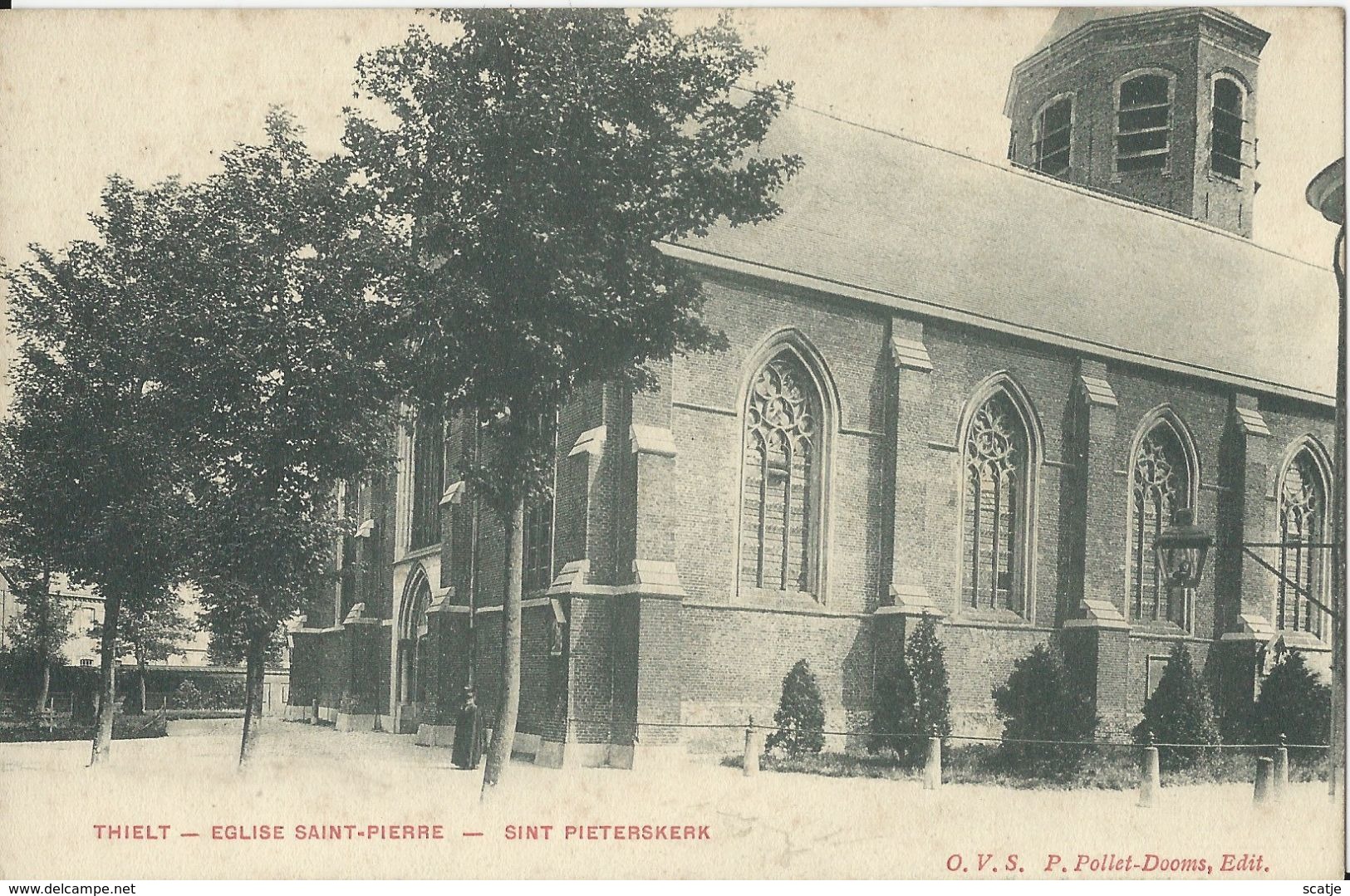 Thielt  -   Eglise Saint-Pierre   -   1907 - Tielt