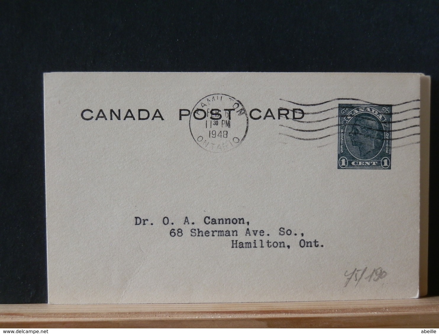 75/190     CP   CANADA 0BL. - 1903-1954 Kings