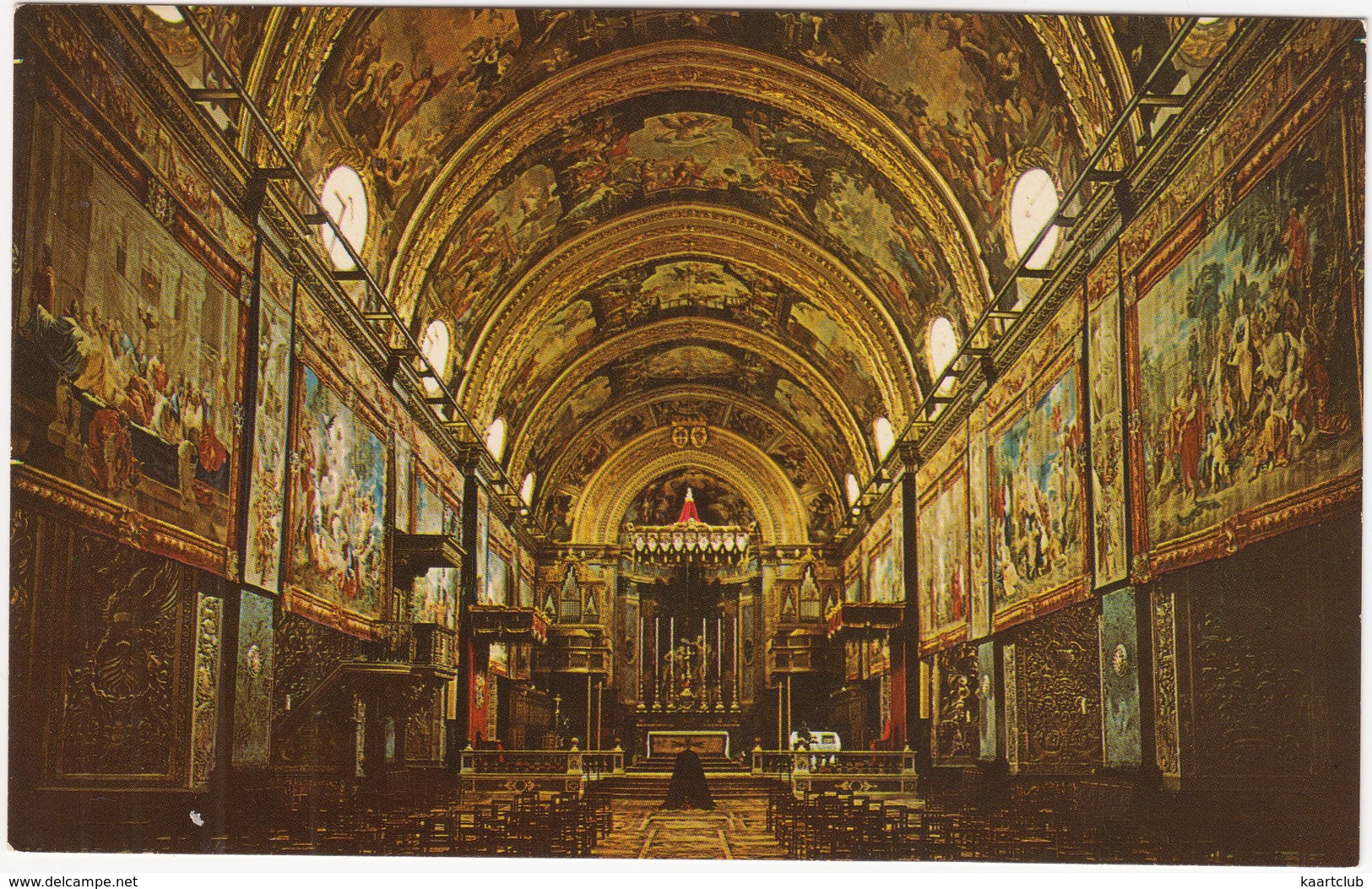 Valletta - St. John's Co-Cathedral; Interior Of The Conventual Church Of The Knights, Flemish Tapestries, ORGAN ( Malta) - Malta