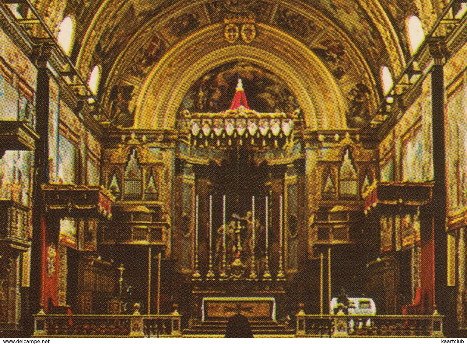 Valletta - St. John's Co-Cathedral; Interior Of The Conventual Church Of The Knights, Flemish Tapestries, ORGAN ( Malta) - Malta